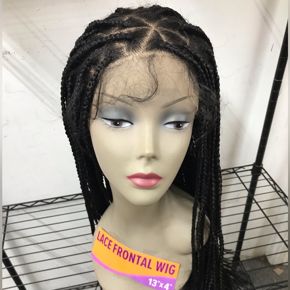 Outre Knotless Triangle Part Braids Lace Frontal Wig